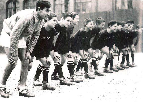 Los niños españoles de Dinamarca - Equipo de fútbol